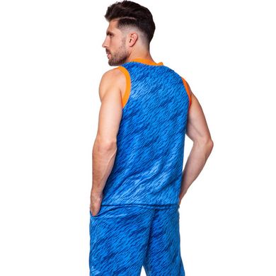 Форма баскетбольная мужская Lingo Camo голубая LD-8003, 160-165 см