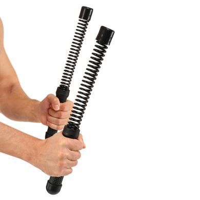 Канат бездротовий силовий тренажер 2в1 Cordless training battle rope Zelart FI-5870 чорний