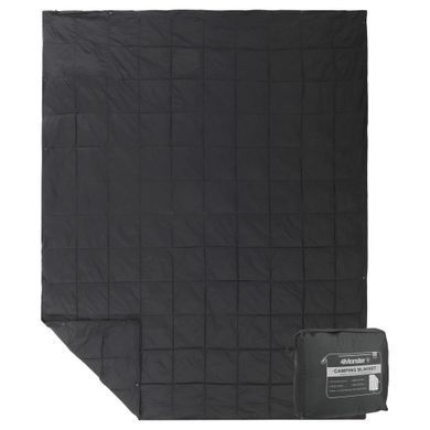 Ковдра мультифункціональна 3в1 CAMPING MULTIFUNCTIONAL PUFFY BLANKET 4Monster C-PBF-144 колір оливковий