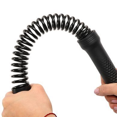Канат бездротовий силовий тренажер 2в1 Cordless training battle rope Zelart FI-5870 чорний