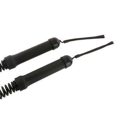 Канат бездротовий силовий тренажер 2в1 Cordless training battle rope Zelart FI-5870 чорний