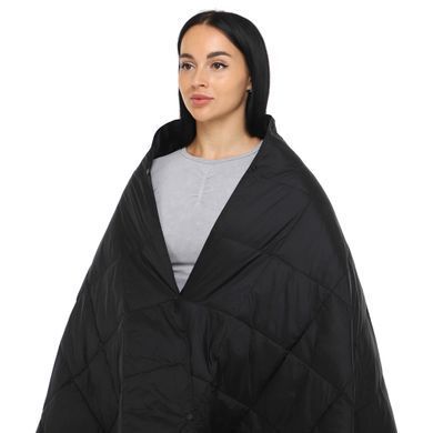 Ковдра мультифункціональна 3в1 CAMPING MULTIFUNCTIONAL PUFFY BLANKET 4Monster C-PBF-144 колір оливковий