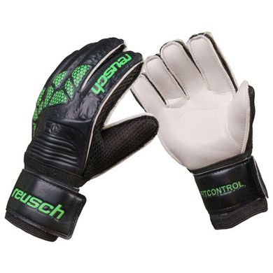 Вратарские перчатки (футбольные) Latex Foam REUSCH зеленые GGRH, 8