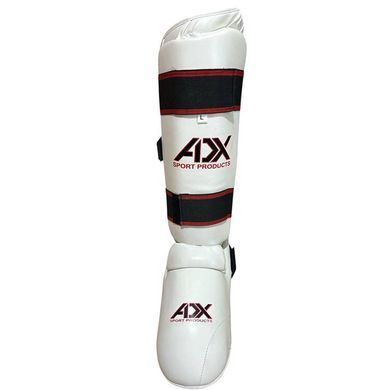 Защита на ноги защита голени и стопы футы для MMA ADX размер L белый ADX511L