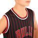 Форма баскетбольная детская NBA клуб Chicago Bulls 23 BA-6603 размер S цвет черный-красный