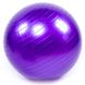 Мяч гимнастический для фитнеса глянцевый 75 см фиолетовый 5415-7V