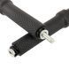 Канат бездротовий силовий тренажер 2в1 Cordless training battle rope Zelart FI-5870 чорний