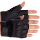 Тактичні рукавички з відкритими пальцями і зміцнення. протектор OAKLEY BC-4624, M Чорний