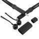 Канат бездротовий силовий тренажер 2в1 Cordless training battle rope Zelart FI-5870 чорний