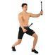 Канат бездротовий силовий тренажер 2в1 Cordless training battle rope Zelart FI-5870 чорний