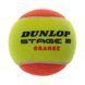 Мячи для большого тенниса DUNLOP STAGE 2 ORANGE DL601339 3шт салатовый-оранжевый