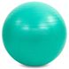 Мяч для фитнеса (фитбол) 65см гладкий сатин Zelart FI-1983-65, Мятный