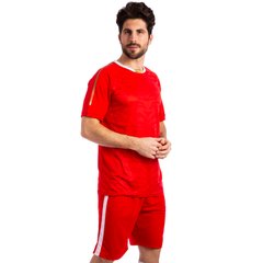 Футбольная форма SP-Sport Pixel красная 1704, рост 160-165