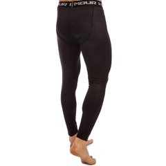 Термобелье мужское нижние длинные штаны (кальсоны) черные CO-8660