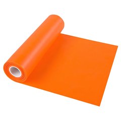 Лента эластичная для фитнеса и йоги TPE 2,5м х150мм х0,35мм E415-25, Оранжевый