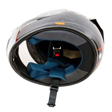 Шлем для мотоцикла интеграл (full face) со съемным утеплителем Tanked Racing T112-2, L (58-61)