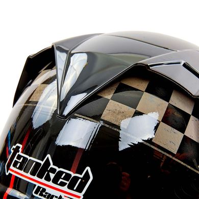 Шлем для мотоцикла интеграл (full face) со съемным утеплителем Tanked Racing T112-2, XL (61-62)