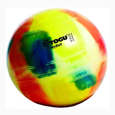 Большой надувной мяч фитбол TOGU 65 см разноцветный 416650, Разные цвета