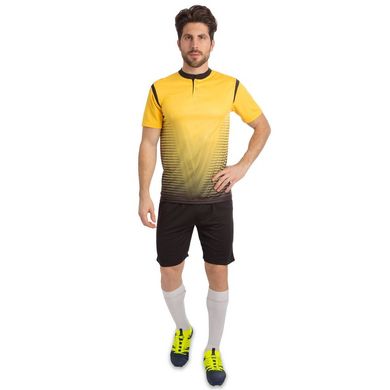 Форма футбольная (футболка, шорты) SP-Sport Brill желтая CO-16004, рост 160-165