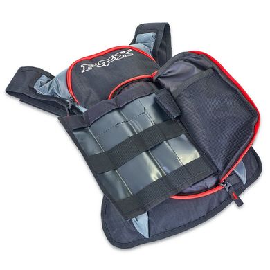 Рюкзак мотоциклиста с местом под питьевую систему FOX (40х18 см) MS-6342-F, Черный