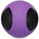 Медбол мяч медицинский Medicine Ball Zelart FI-5121-5 5кг фиолетовый-черный