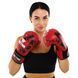 Перчатки боксерские на липучке PVC MIKE TYSON VL-8448 размер 10 унций цвет красный