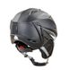 Шлем горнолыжный с механизмом регулировки MOON MS-6287 черный M (55-58)