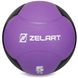 Медбол мяч медицинский Medicine Ball Zelart FI-5121-5 5кг фиолетовый-черный