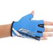 Перчатки для фитнеса женские MARATON 16-8753A, Черно-голубой