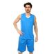 Баскетбольная форма мужская Lingo Camo голубая LD-8002, 160-165 см
