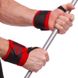 Бинты кистевые для жима STRENGTH WRIST WRAPS MATSA MA-0668 цвет красный-черный