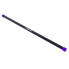 Бодибар 3 кг, IronMaster фиолетовый IR93023A-3, Черный