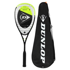 Ракетка для сквоша 27" DUNLOP D SR BLACKSTORM GRAPHITE HL DL773407 черный-желтый