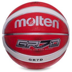 Баскетбольний м'яч гумовий №7 MOLTEN BGRX7D-WRW