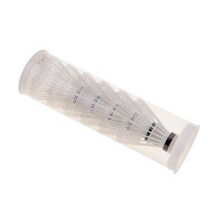 Воланы Lonex нейлон, белый, пластик тубус, 6шт L6-PVC