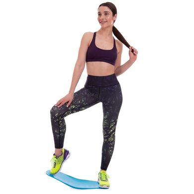 Доска балансировочная WORKOUT BOARD TWIST Record FI-7067 цвет зеленый