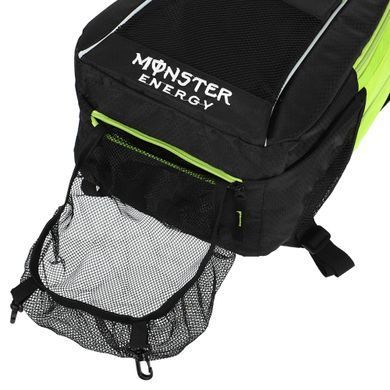 Моторюкзак із місцем під гідратор MONSTER MS-5021-M 14л 45x25x12см чорний-салатовий