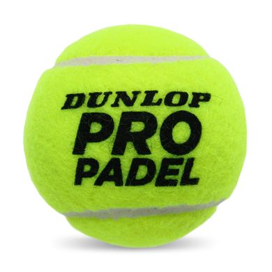 Мячи для большого тенниса DUNLOP PRO PADEL DL601384 3шт салатовый