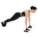 Упори для віджимань 2штуки AOPI AP-398 PUSH-UP BAR 22х15х12см сірий-чорний