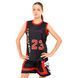 Форма баскетбольна дитяча NBA клуб Chicago Bulls 23 BA-6608 розмір XL колір чорний-червоний