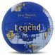 Мяч волейбольный LEGEND VB-4071 цвет белый-желтый