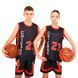 Форма баскетбольна дитяча NBA клуб Chicago Bulls 23 BA-6608 розмір XL колір чорний-червоний