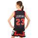 Форма баскетбольна дитяча NBA клуб Chicago Bulls 23 BA-6608 розмір XL колір чорний-червоний