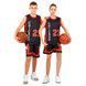 Форма баскетбольна дитяча NBA клуб Chicago Bulls 23 BA-6608 розмір XL колір чорний-червоний