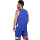 Баскетбольная форма мужская Lingo синяя LD-8019, 160-165 см