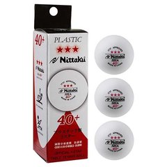 Шарики для настольного тенниса Nittaki 3шт NB-1400