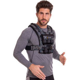 Жилет утяжелитель с регулируемым весом Zelart WEIGTH VEST TA-7817-10 вес-1-10кг камуфляж