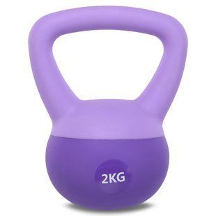 Гиря мягкая Zelart SOFT KETTLEBELL FI-0122-2 цвет фиолетовый