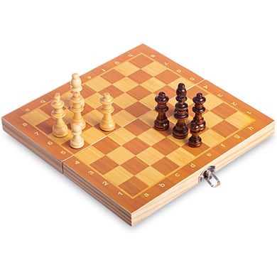 Шахматы деревянные на магнитах (39 x 39см) W6704