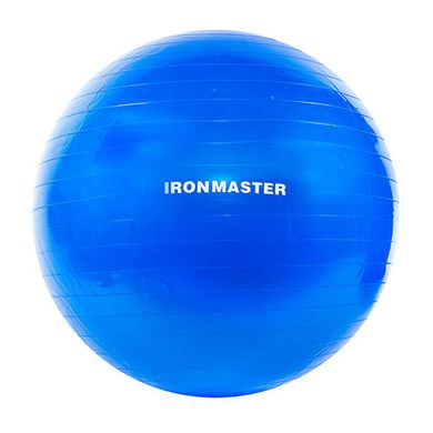 Фитнес мяч надувной 65см Iron Master IR97402-65, Разные цвета